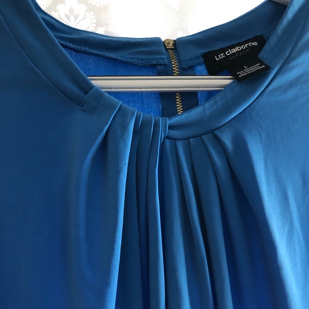 Liz Claiborne blue top